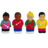 All Star Kids Multicultural Children Figurines, Set of 8