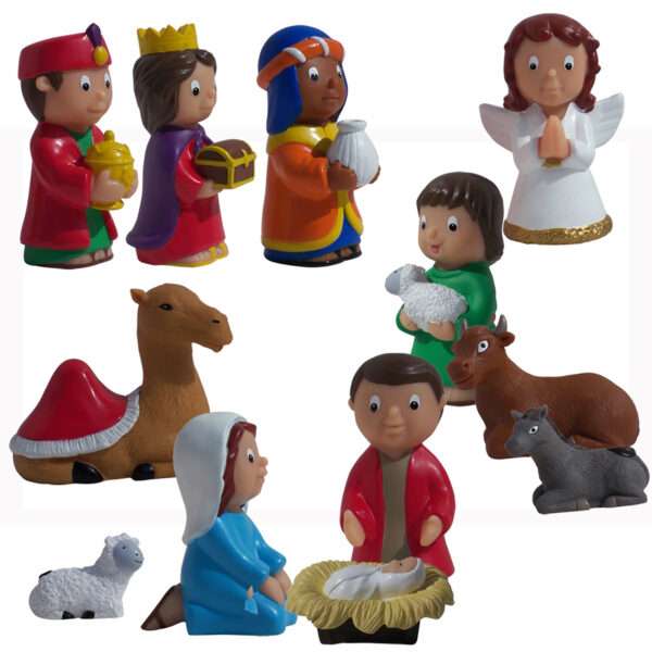 Nativity Set, 5", 12 Pieces