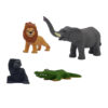 Wild Animal Playset, 8 Pieces