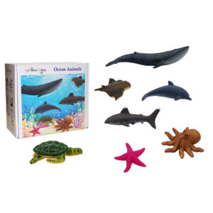 Ocean Animal Playset, 7 Pieces