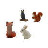 Forest Animal Playset, 8 Pieces