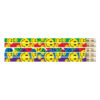 Happy Face Assorted Motivational Pencils, Pack of 144