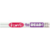 I Love to Read! Pencils, 12 Per Pack, 12 Packs