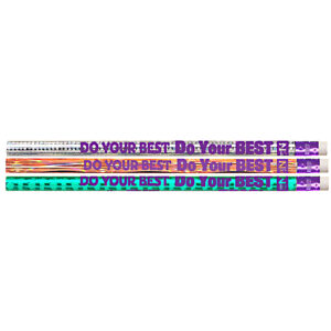 Do Your Best On The Test Motivational-Fun Pencils, Pack of 144