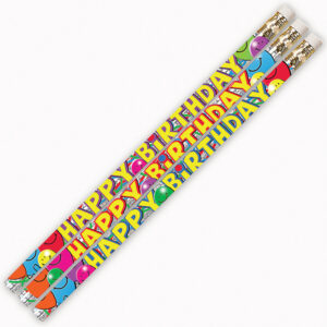 Birthday Bash Motivational-Fun Pencil, Pack of 144