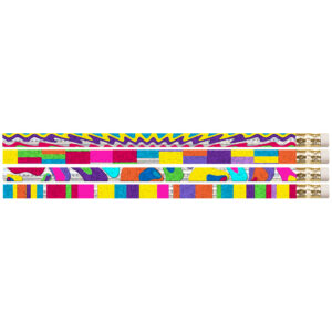 Watercolors Motivational-Fun Pencils, Pack of 144