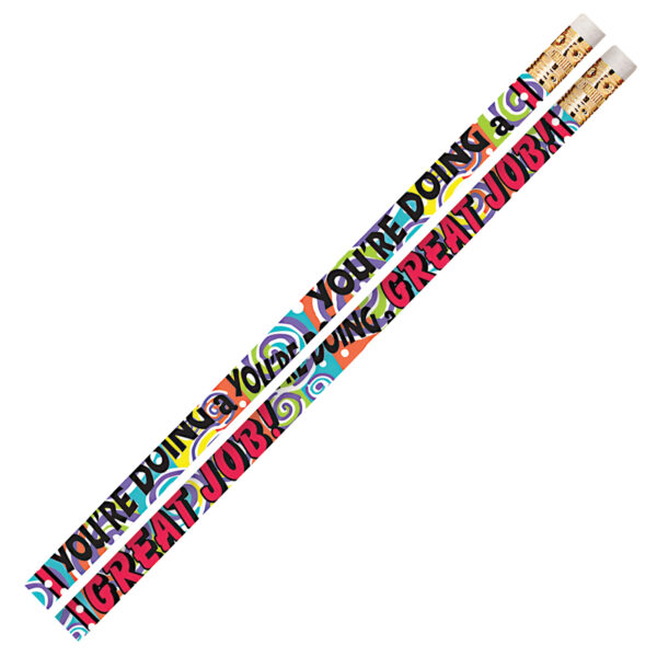 Youre Doing A Great Job Motivational Pencils, 12 Per Pack, 12 Packs