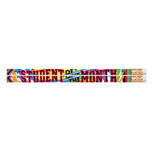 Student of the Month Pencil, 12 Per Pack, 12 Packs