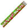 Dots of Christmas Fun Pencil, 12 Per Pack, 12 Packs