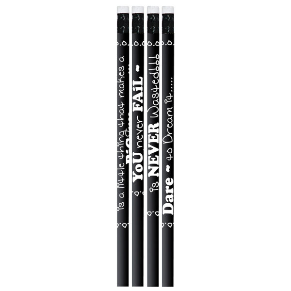 Chalkboard Talk Motivational Pencil, Pack of 144