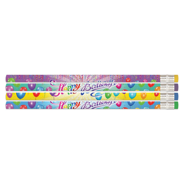 Happy Birthday Rainbow Pencil, Box of 144