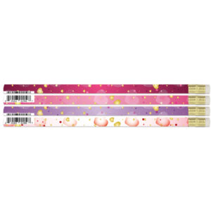 Dreamy Hearts Pencils, 12 Per Pack, 12 Packs