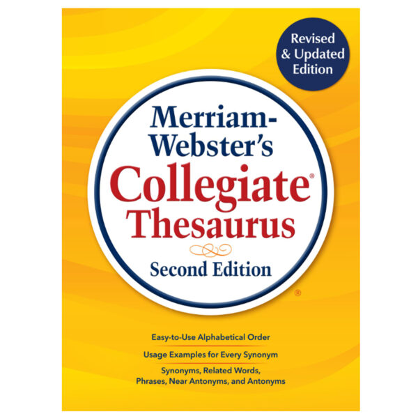 Collegiate Thesaurus, Second Edition