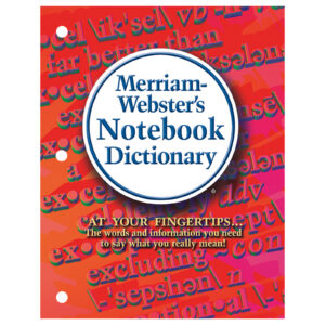 Notebook Dictionary, Pack of 3