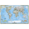 World and United States Classic, Poster Size, Map Pack Bundle, 36" x 24"