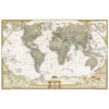 World and United States Executive, Poster Size, Map Pack Bundle, 36" x 24"