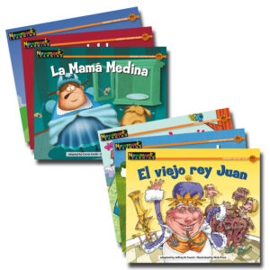 Rising Readers Leveled Books: Nursery Rhyme Tales Set 1, Spanish