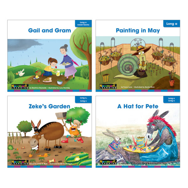 Phonics Boxed Readers Set 4: Long Vowels