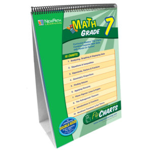 Math Skills Curriculum Mastery Flip Chart, 10 Pages, Grade 7