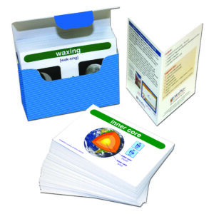 Earth Science Vocabulary Builder Flash Card Set, Middle School