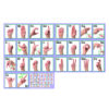 American Sign Language Alphabet Bulletin Board Set, 3 Sets