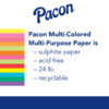 Multi-Purpose Paper, Lime, 8-1-2" x 11", 500 Sheets