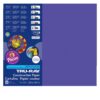 Construction Paper, Purple, 12" x 18", 50 Sheets Per Pack, 5 Packs