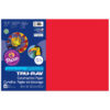 Construction Paper, Festive Red, 12" x 18", 50 Sheets Per Pack, 5 Packs