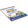 Construction Paper Pad, 8 Assorted Colors, 9" x 12", 48 Sheets, 12 Pads