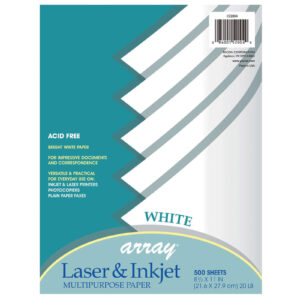 Multi-Purpose Paper, White, 8-1-2" x 11", 500 Sheets