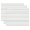 Newsprint Handwriting Paper, Skip-A-Line, Grade 2, 3-4" x 3-8" x 3-8" Ruled Long, 11" x 8-1-2", 500 Sheets Per Pack, 3 Packs