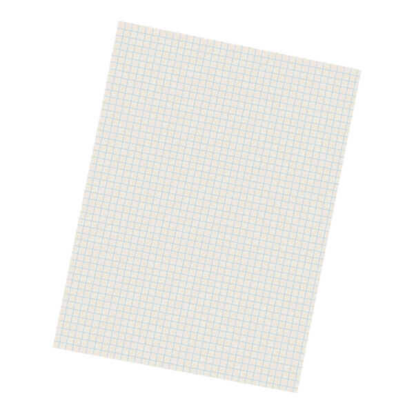 Grid Ruled Drawing Paper, White, 1-4" Quadrille Ruled, 9" x 12", 500 Sheets