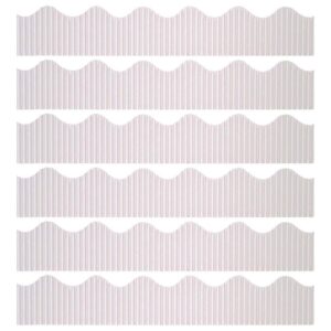 Decorative Border, White, 2-1-4" x 50', 6 Rolls