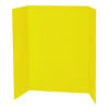 Presentation Board, Yellow, Single Wall, 48" x 36", Pack of 6