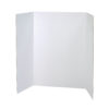 Presentation Board, White, Single Wall, 40" x 28", 8 Boards