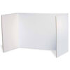 Privacy Boards, White, 48" x 16", 4 Boards