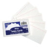 Index Cards, White, Ruled, 1-4" Ruled 3" x 5", 100 Per Pack, 12 Packs