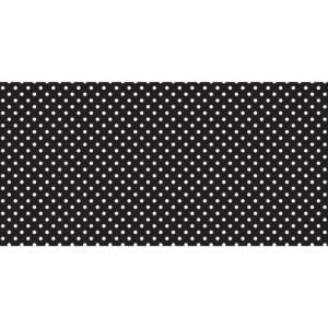 Bulletin Board Art Paper, Classic Dots-Black & White, 48" x 50', 1 Roll