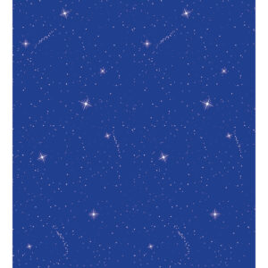 Bulletin Board Art Paper, Night Sky, 48" x 12', 4 Rolls