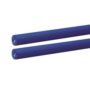 Bulletin Board Art Paper, Royal Blue, 24" x 60', 2 Rolls