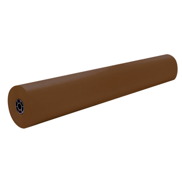 Colored Kraft Duo-Finish Paper, Brown, 36" x 1000', 1 Roll