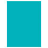 Construction Paper, Turquoise, 9" x 12", 50 Sheets Per Pack, 10 Packs