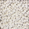 Pony Beads, White, 6 mm x 9 mm, 1000 Per Pack, 3 Packs