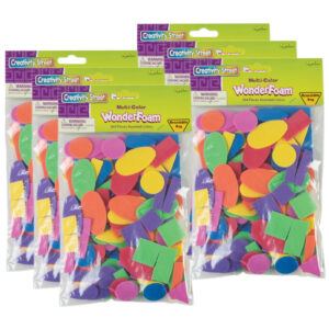 Shapes Assortment, Assorted Colors & Sizes, 264 Pieces