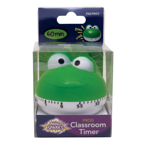 Classroom Timer Frog, Frog, Approx. 2-1-4" Height, Pack of 3