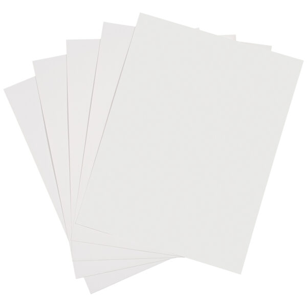 Dry Erase Sheets, 8.5" x 11" Plain, Pack of 5