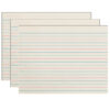 Newsprint Handwriting Paper, Dotted Midline, Grade K, 3-4" x 3-8" x 3-8" Ruled Long, 10-1-2" x 8", 500 Sheets Per Pack, 3 Packs