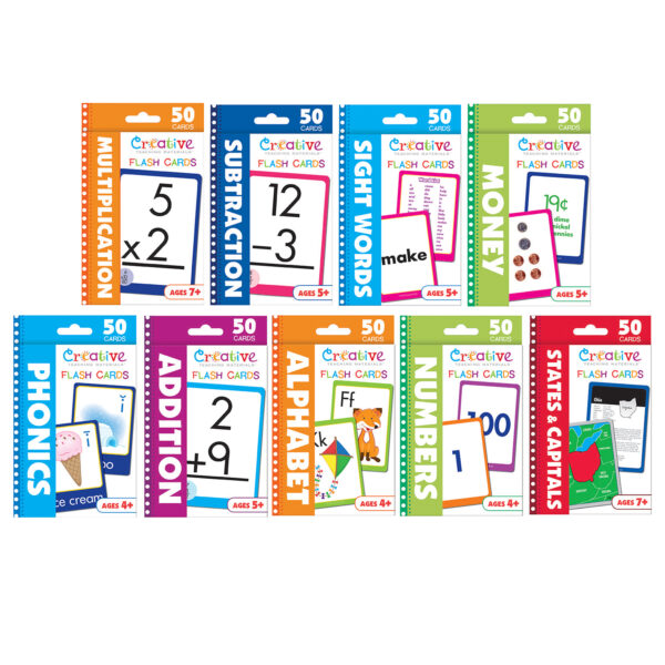 Ultimate Flashcards Bundle, Set of 9 Packs