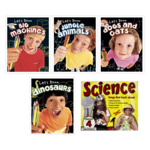 Let's Draw Book Series & Science CD Set Bundle