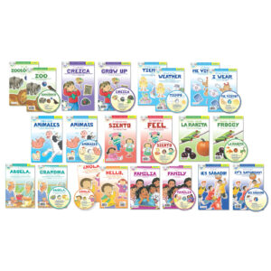 Spanish-English Readers with Audo CD Bundle, Set of 12